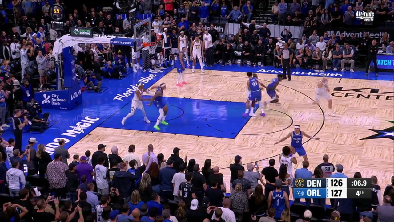 A missed game-winner by Jamal Murray seals a home victory for the Magic over the Nuggets
