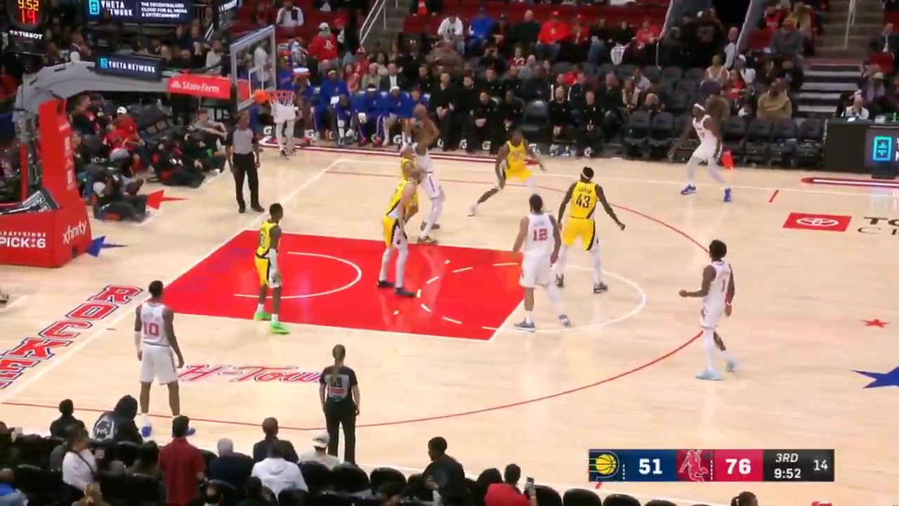 Kevin Durant with a post-up step-back mid-range jumper