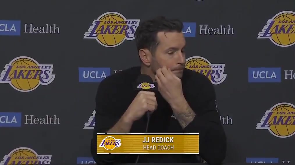 JJ Redick I don't take for granted the LeBron stuff It's actually unfortunate how much this guy puts into it and how much he cares and the way certain people talk about him It's crazy Come be around him every day and see how much this guy cares It's off the charts