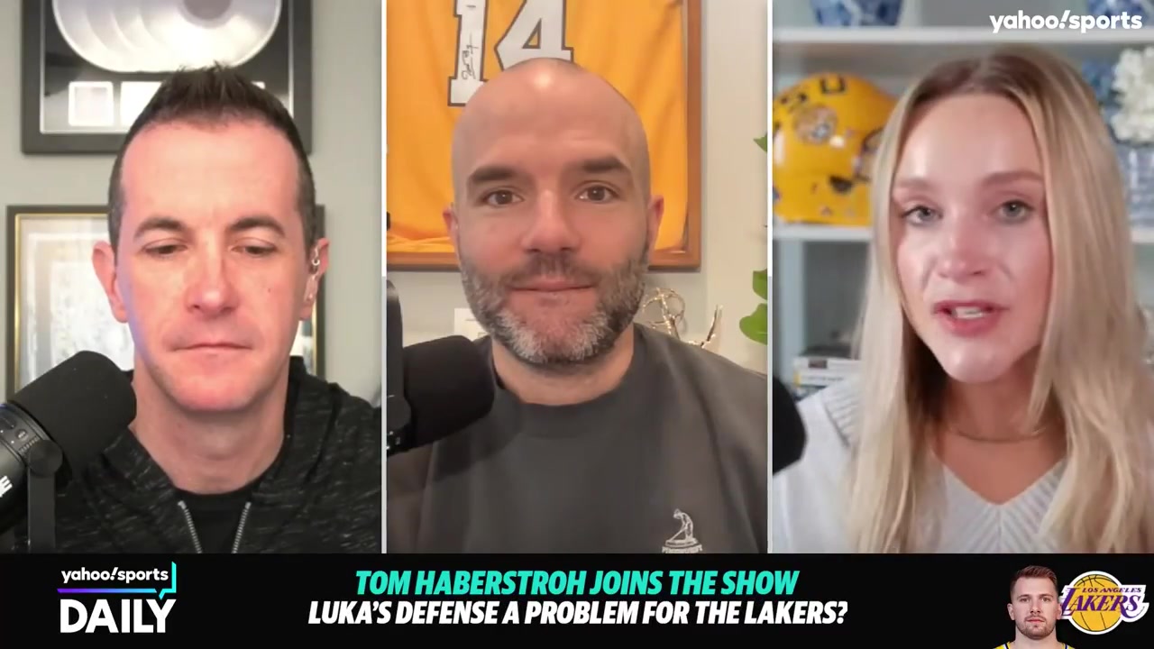 Haberstroh Here's a stat for you is that in the NBA we have these 3D camera tracking what we can see is that Luka Doncic is the 2nd least mobile player in the NBA on defense 2nd least The only other guy who covers less ground per minute on the floor defensively is James Harden