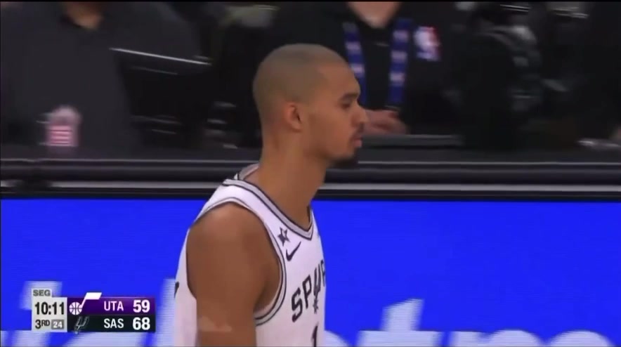 Victor Wembanyama issued flopping technical in game vs Utah