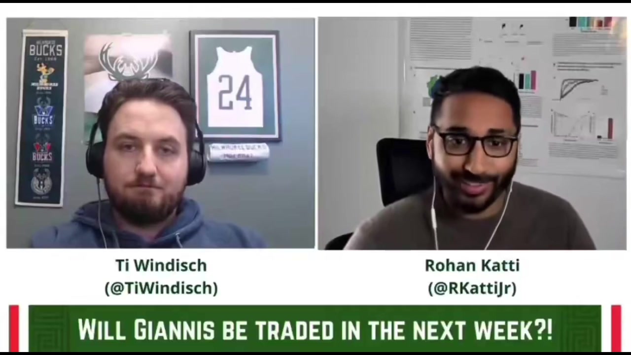 Windisch The Warriors package is being overrated in the media right now like crazy because everyone just wants Giannis and Steph on the same team Katti The entire thing comes from the pick capital its a risk youre not getting that prospect you want not even getting good young players