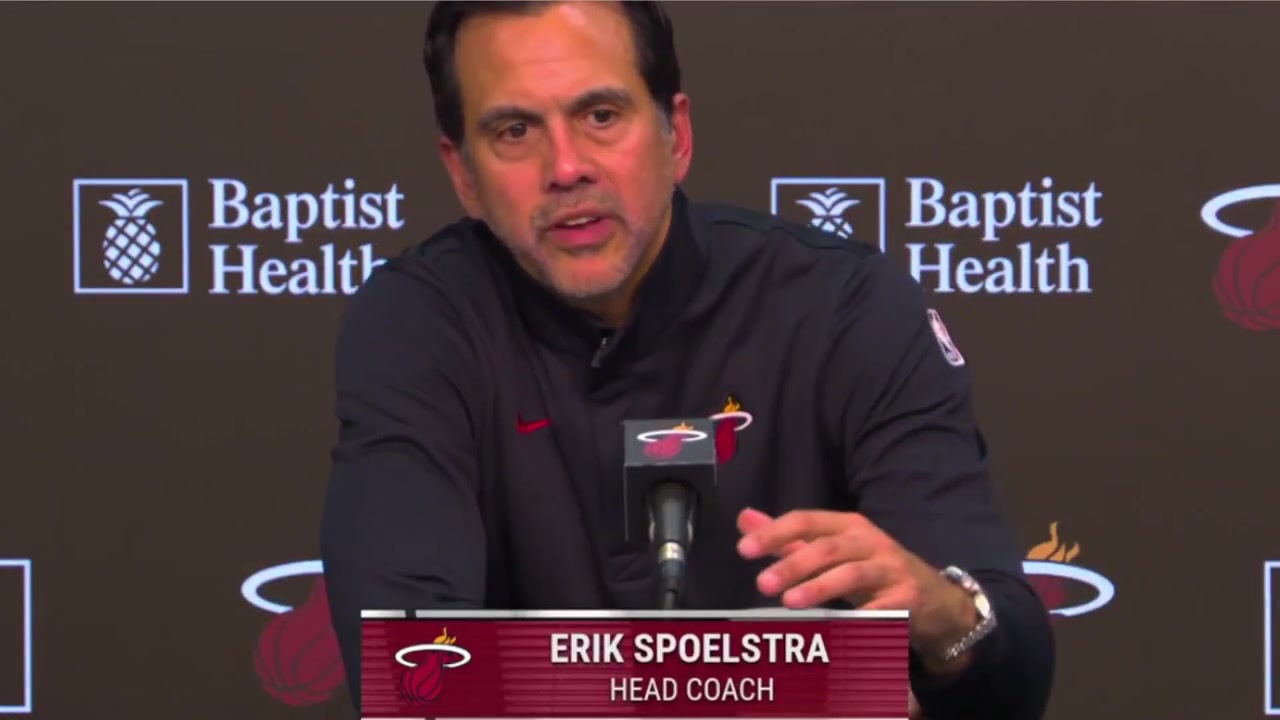 Coach Spo on Kel'el Ware after playing just 3 minutes Look I know every press conference ends up being about him and I really dont want it to be that This is not a knock on Kel'el This game was so fast They were playing SFs at Center The advantage was the speed