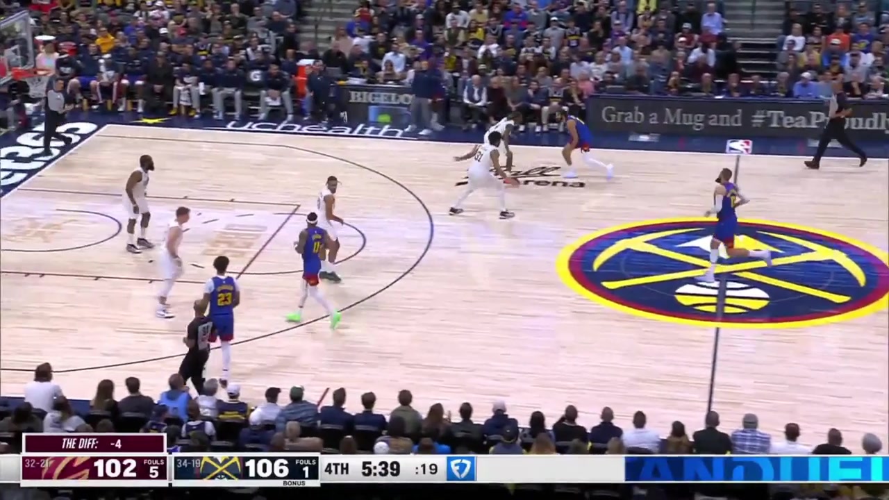 Keon Ellis and Jarrett Allen double Murray leading to a steal and a Harden to Allen lob