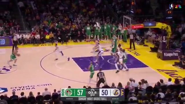 Payton Pritchard hits the buzzer-beating deep three-pointer over Luka Doni
