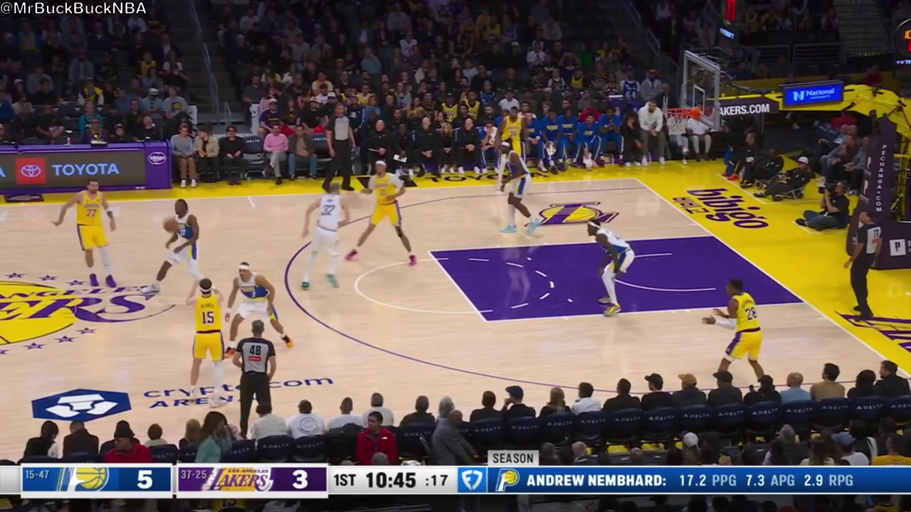 All the 7 field goals made by Luka Doncic in the 1st quarter - 79 FG 55 3PT vs the Pacers with Pacers commentary