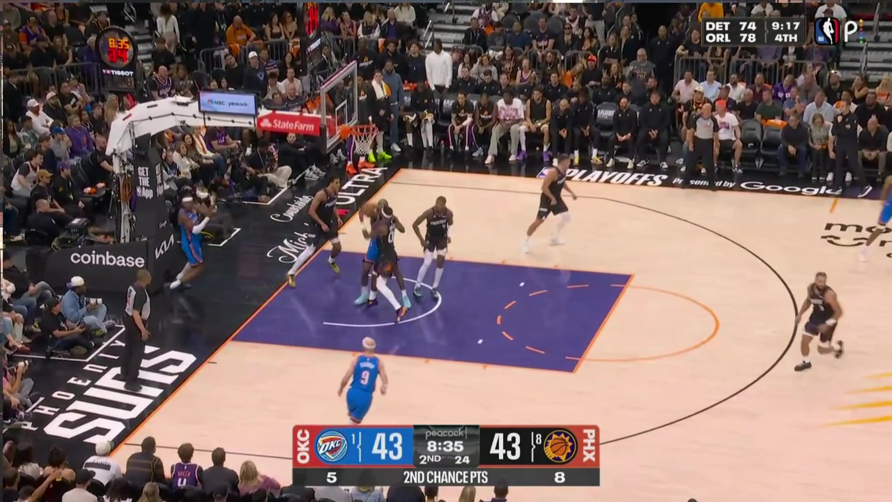 SGA misses the layup with replay