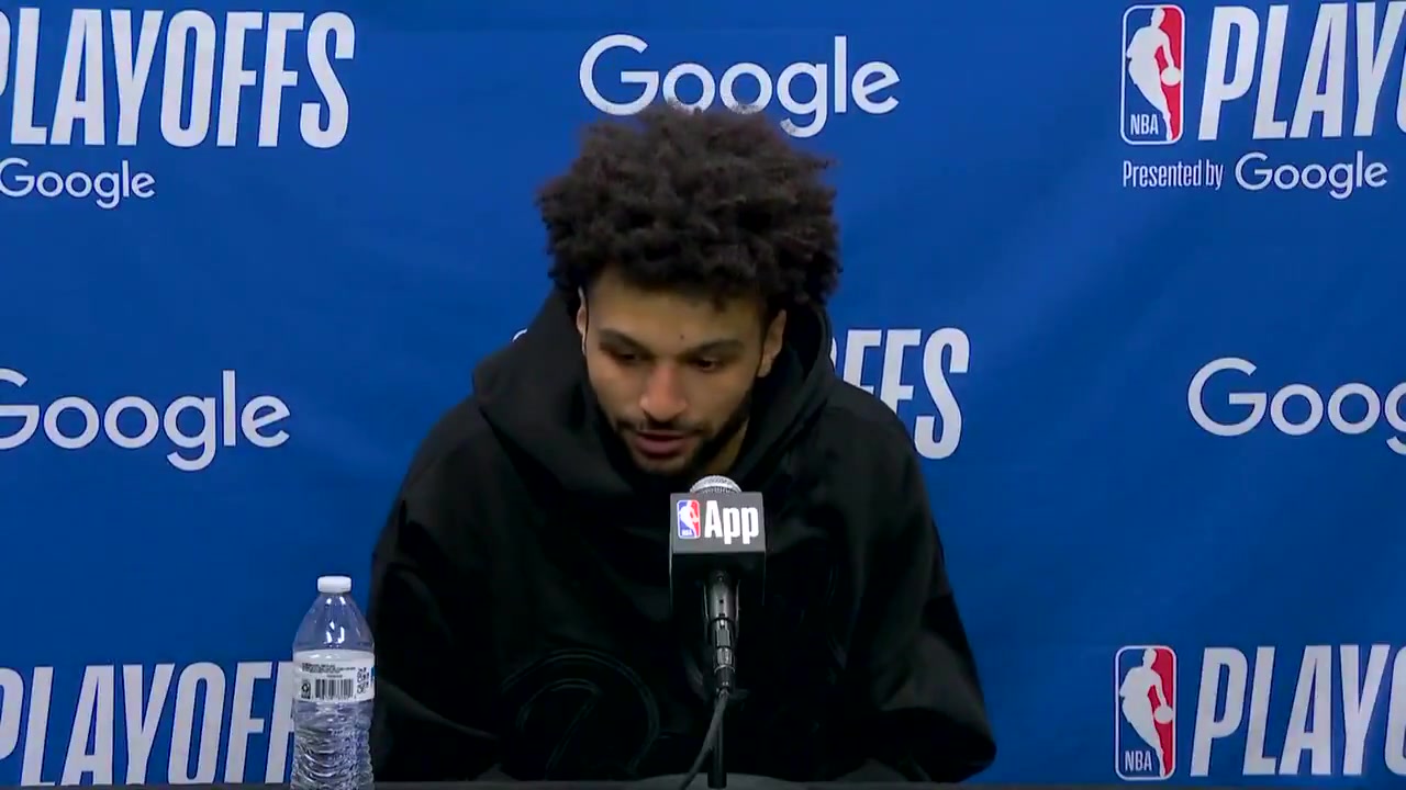 Jamal Murray Feel like if I played a little better we would have had that game It's just frustrating on my part l'll take accountability for it It was a rough night