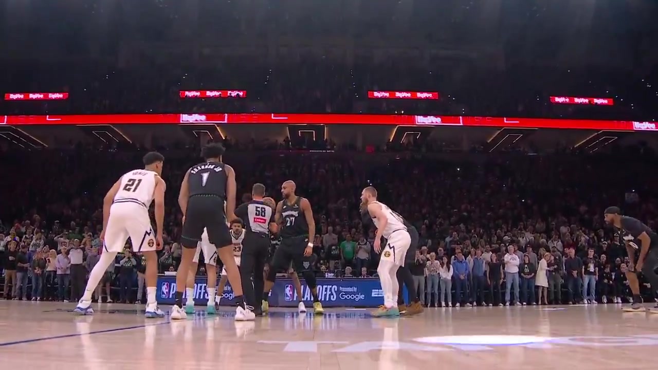 Nikola Jokic vs Rudy Gobert - Game 6 Minnesota Timberwolves vs Denver Nuggets - 43026 - First Round of the 2026 NBA Playoffs
