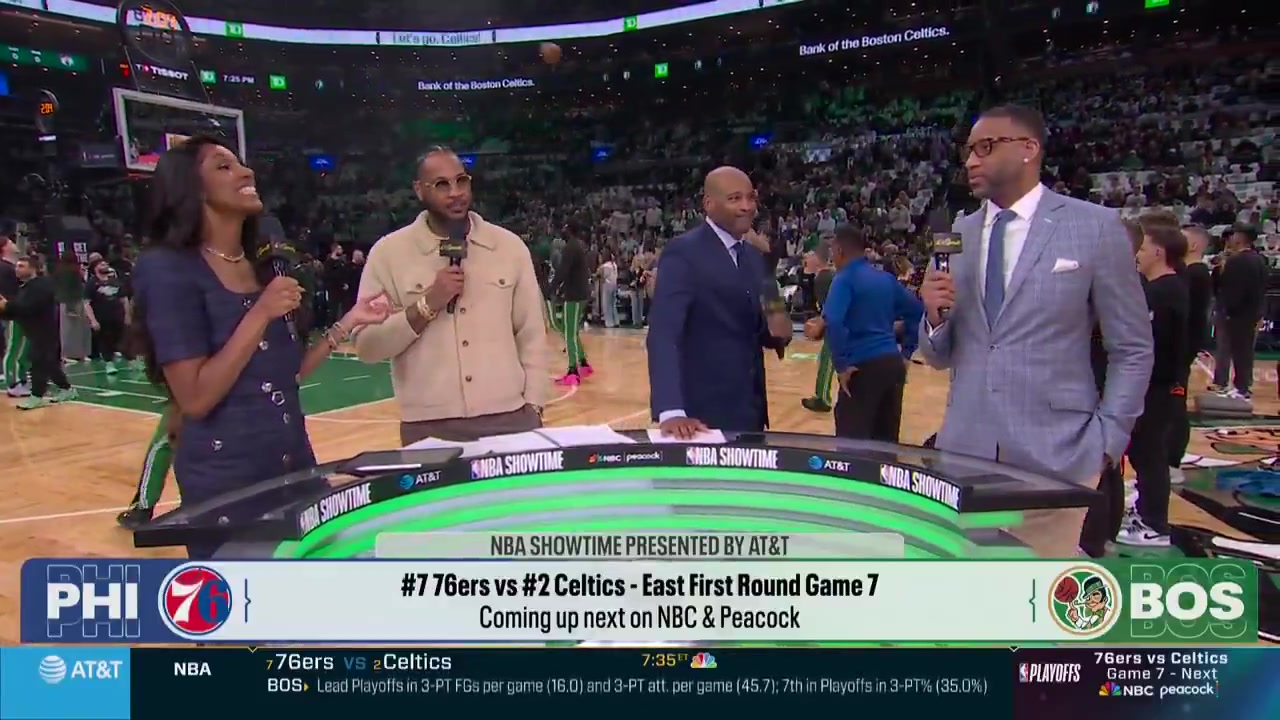 NBC The guys make their predictions for Game 7
