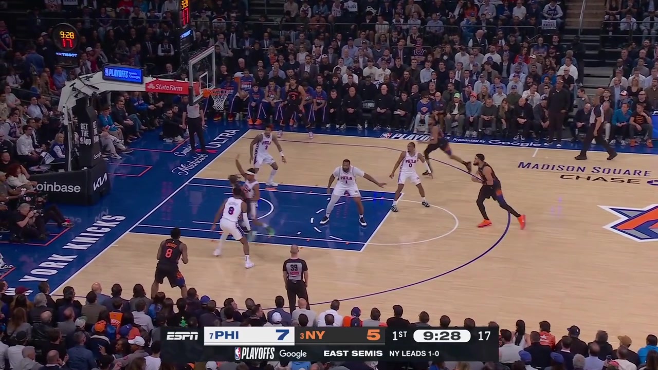 Karl-Anthony Towns drives towards the rim hits Andre Drummond in the face and then gets fouled by Kelly Oubre Jr with replaysKAT is crawling on the floor and upon review the foul by Oubre was upgraded to a flagrant-1Oubre makes an expression and can be seen saying soft