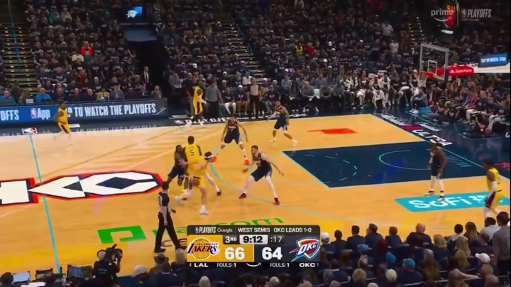 Deandre Ayton is called for offensive interference on the dunk attempt early in the 3rd quarter The ball appears to be travelling left of the basket