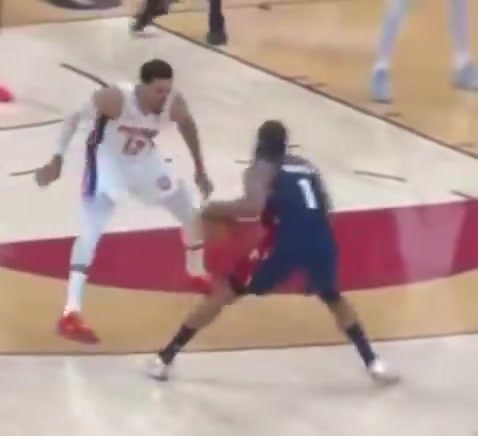 This was an obvious foul flagrant maybe
