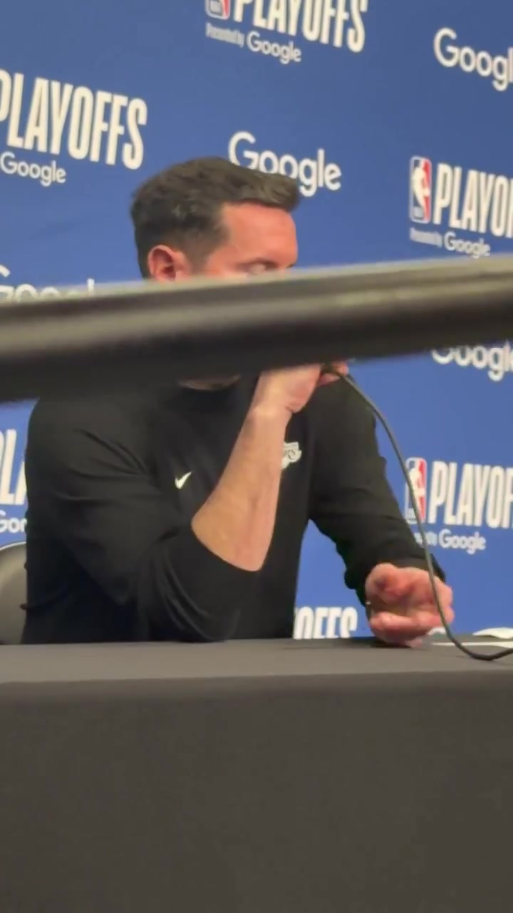 JJ Redick tears up postgame praising the Lakers and their home crowd The crowd was awesome tonight Gratitude