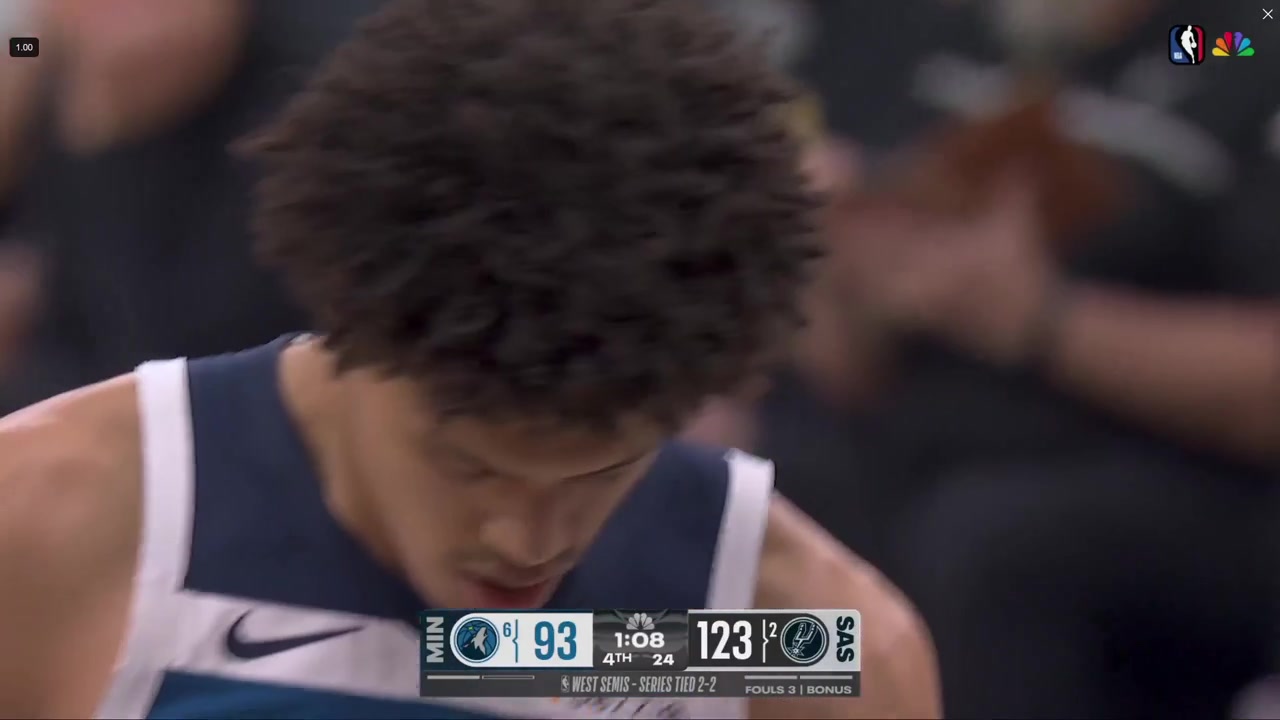 Reggie Miller To me I think you gotta make a lineup change I love Rudy Gobert I love what he has stood for throughout his career But if he's not gonna give you anything in the post if he's gonna struggle offensively To me their best lineup is when they go small bring in Naz Reid
