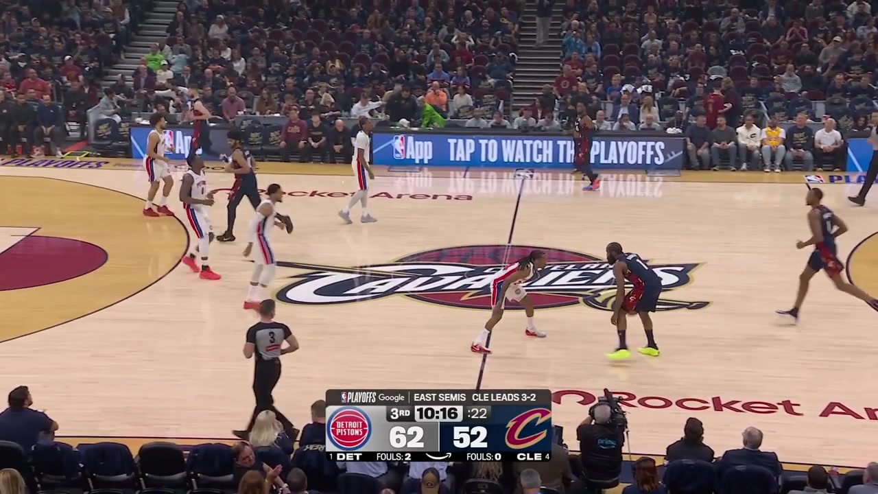 Lowlight James Harden with his 6th turnover early in the 2nd half