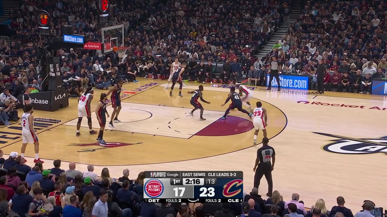 Marcus Sasser full highlights vs Cleveland Cavaliers last night 115-94 W - Game 6 - Eastern Semifinals - 2026 NBA Playoffs9 Points on 45 FG 12 from 3 1 Rebound 1 Assist 1 TOV 1 Steal and a - of 27 game high BY FAR in 1801 minutes played off the bench