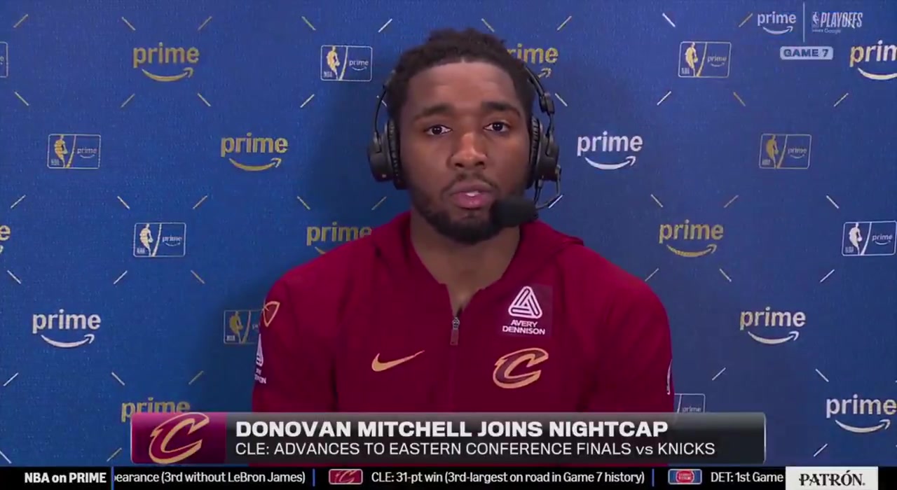 Donovan Mitchell on the Detroit Pistons I think thing we saw is the bigs were so lifted Unfortunately it took seven games for us to figure it out It starts with me being the aggressor
