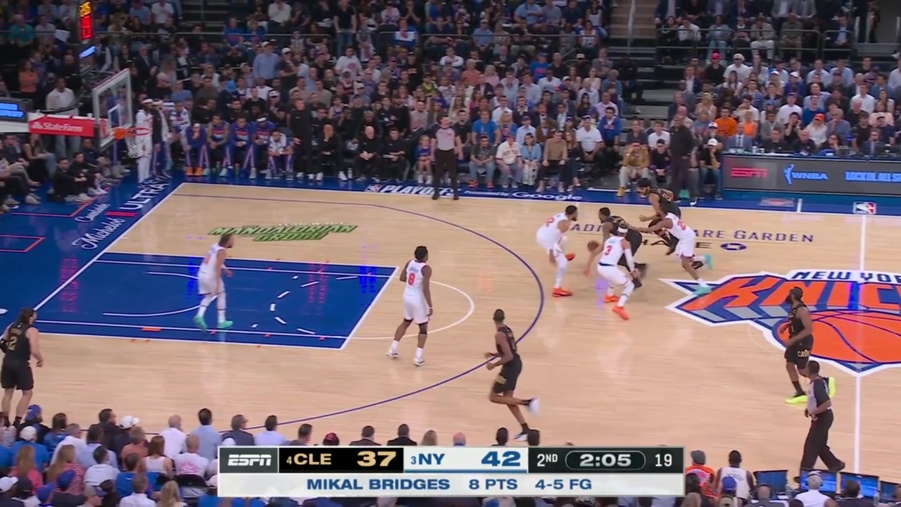 Donovan Mitchell nails the three for a 4-point opportunity