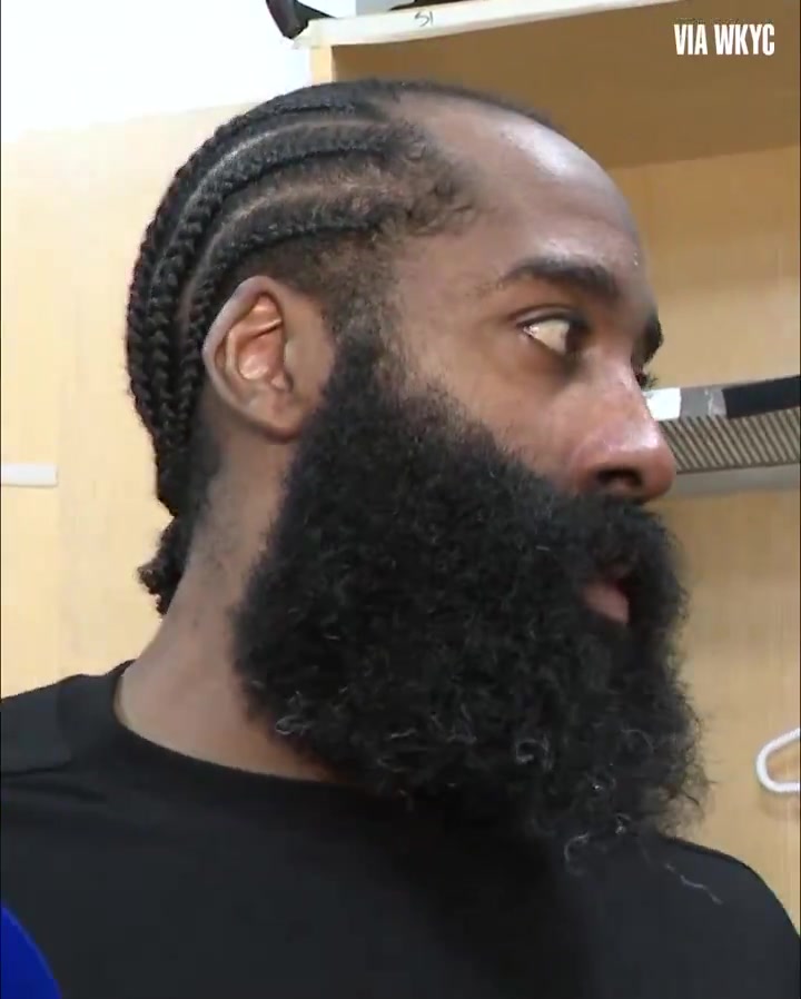 James Harden We gotta do a better job as a team its not a one-man job in regards to defending Jalen Brunson