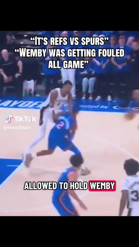 Spurs vs Refs in Game 2 vs OKC