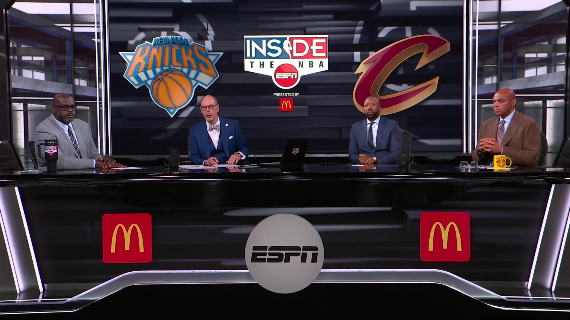 Landry Shamet full postgame interview with Inside The NBA crew after the Knicks clinched NBA Finals spot