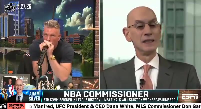 Adam Silver The officiating is incredible