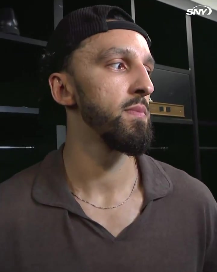 Landry Shamet responds to the Knicks now having 13 straight playoff wins We got Game 3 in Madison Square Garden that's what we're worried about All those other games are in the past