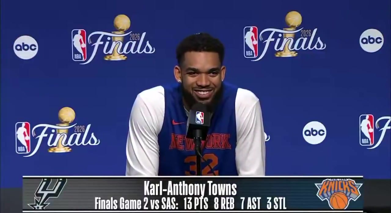 KAT talking about his matchup with Victor Wembanyama A player that I've spoken about countless times that's gonna be a generational player
