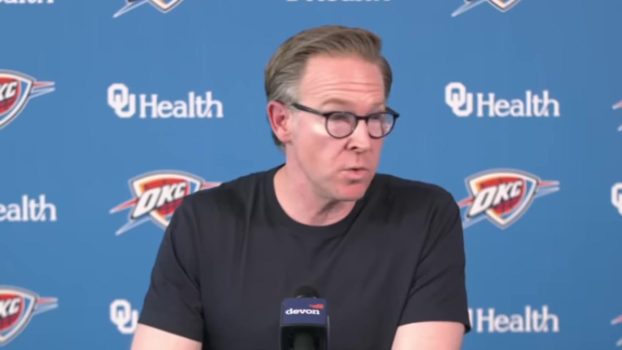 Presti on lottery reform Good short term solve but hopes NBA will eventually move away from a luck based solution Hopefully we can get to a point where we have a system that isn't tied to record entirely Said he prefers a complex predictable system to a simple unpredictable one
