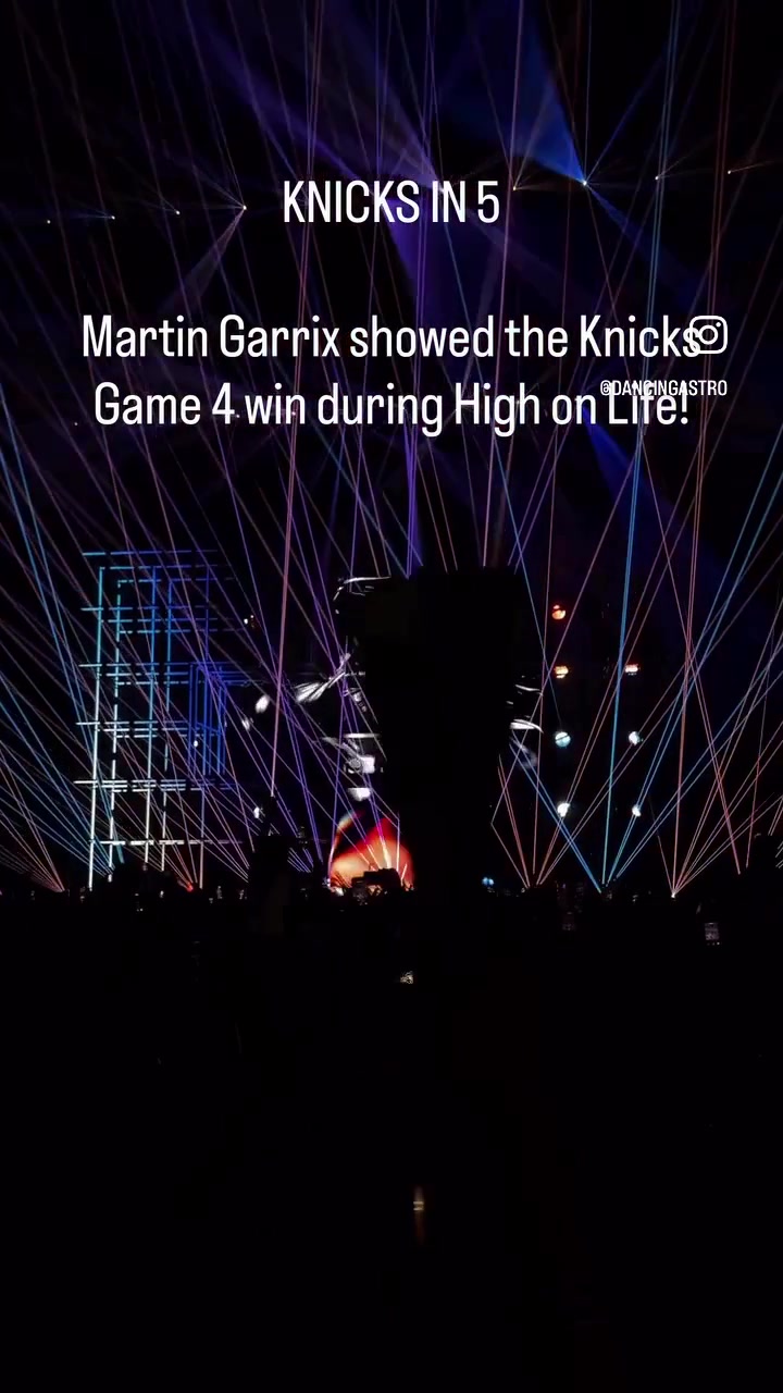 EDM artist plays the hand of OG before the drop hypes up the NYC crowd