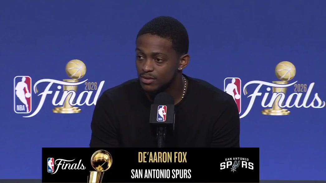 DeAaron Fox People making money It's the economy that we live in It's the world that we live in Am I upset about it No Do I understand it Sure But I don't think that really changes kind of what happens on the court