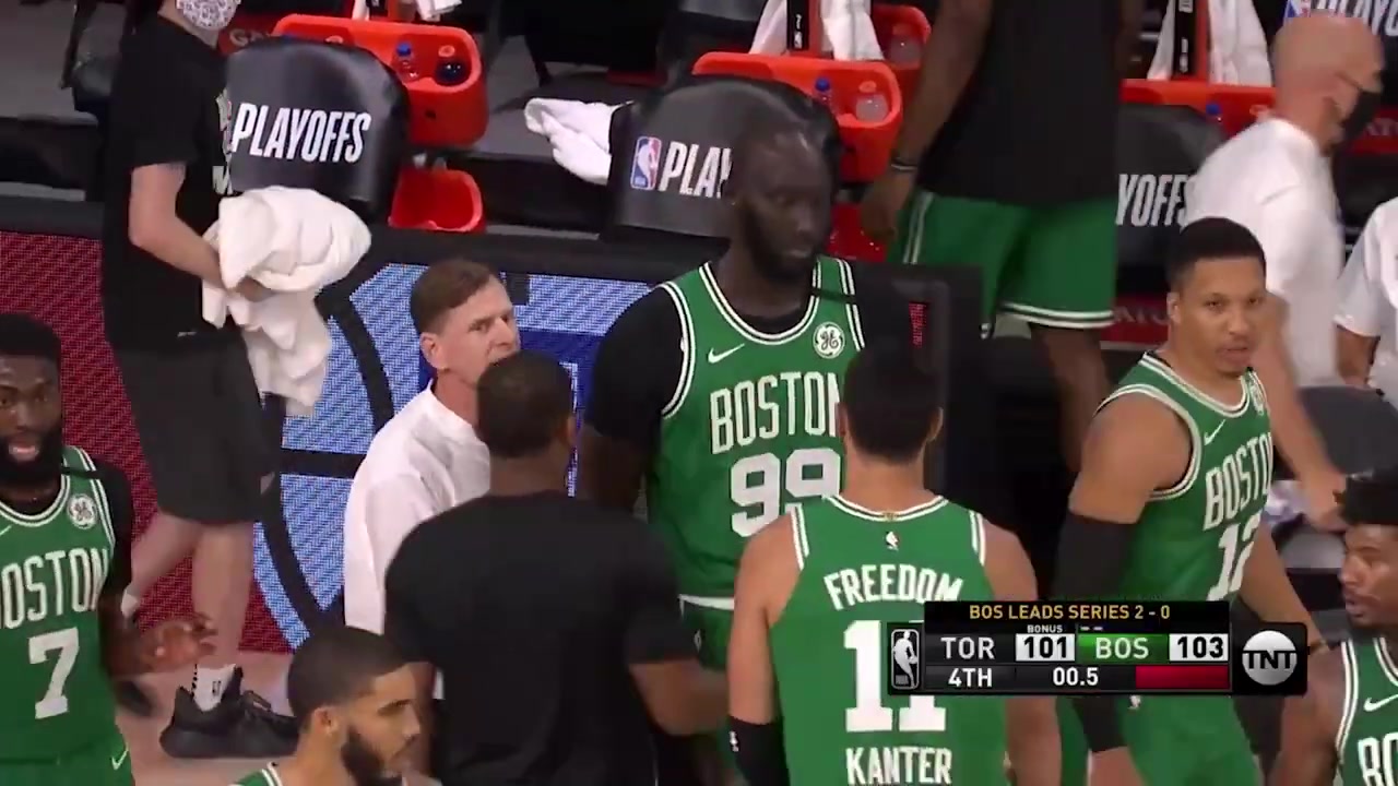 OG Anunoby Hits EPIC Game-Winner buzzer-beater 3 vs the Celtics Game 3 Raptors vs CelticsSeptember 3rd 2020Tacko Fall was trying to prevent the inbound passThe Celtics went on to win the series in 7 games