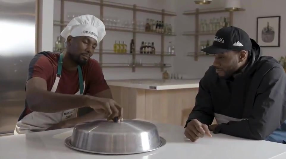 Serge Ibaka feeds Kawhi Leonard some dick Kawhi surprisingly enjoys it