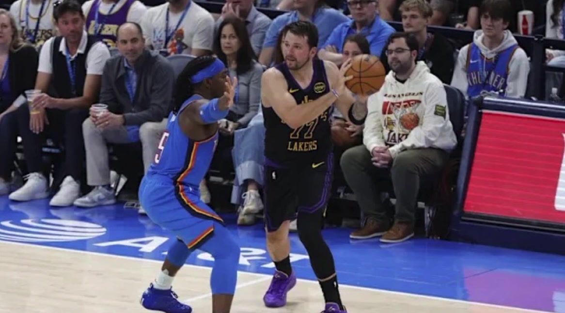 The Lakers have been linked to Thunder guard Lu Dort as a potential trade target to pair with Luka Doncic