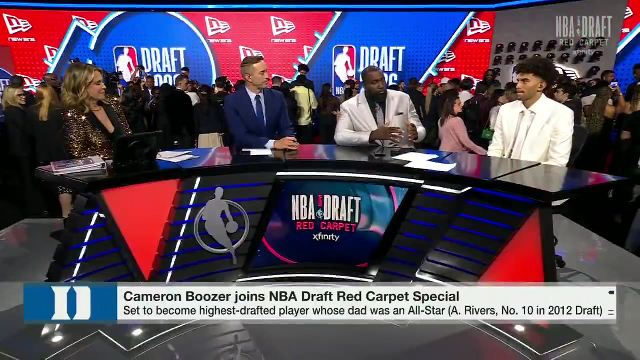ESPN Cameron Boozer Many years down the line people are gonna look back and say I shouldve been the No 1 pick