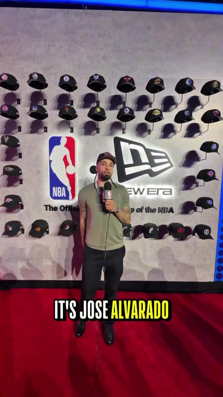 Player Correspondent Jose Alvarado At NBA Draft After Winning Championship