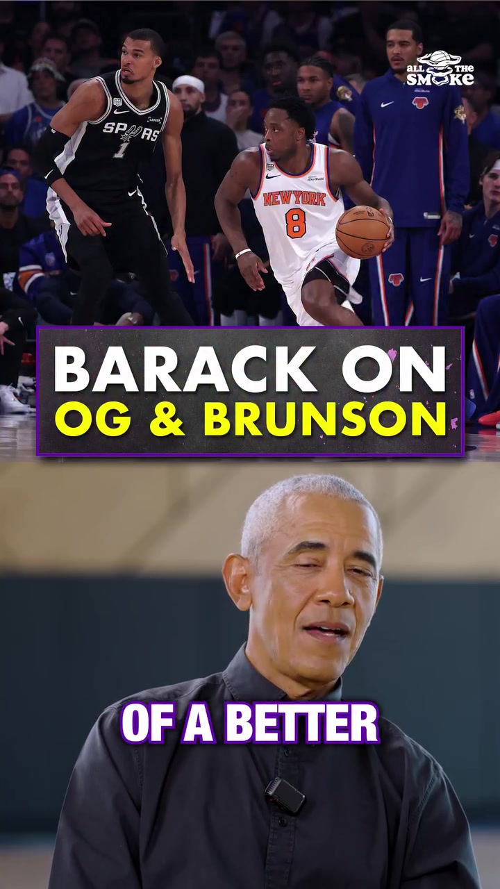 Obama discusses OG and Brunson's prowess