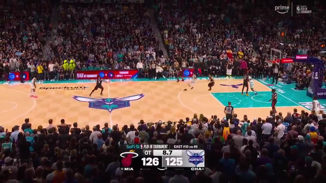 Lamelo Ball hits the game-winning shot in his final home game as a Charlotte Hornet