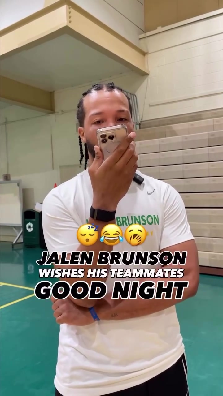 The King of New York saying goodnight