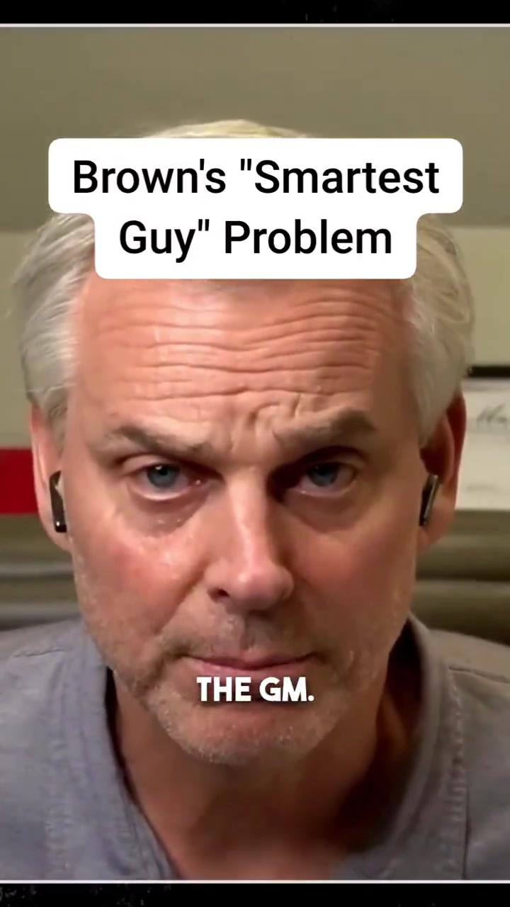 Cowherd I had two NBA sources say that Jaylen Brown has its a disease He suddenly thinks hes the smartest guy in every room hes in You make a lot of money suddenly youre absolutely sure you dont wanna listen to your bosses you dont wanna listen to teammates
