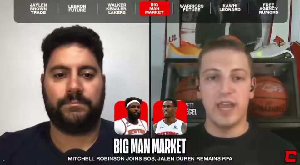 Siegel The Pistons are not looking to do a sign and trade for Jalen Duren and are looking to extend him in the range of 25 million annually