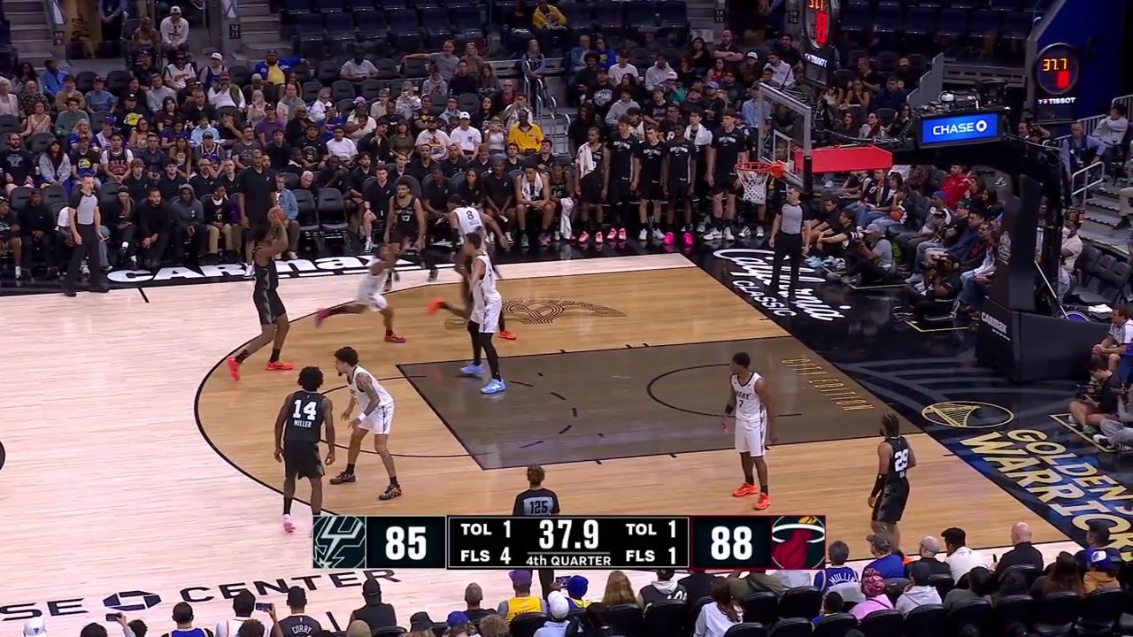 Tarris Reed Jr gets fouled converts both clutch free throws to cut the Heat's lead to just one Trevor Keels misses the 3-pointer at the other end and RJ Davis misses the potential game-winning 3The Heat win in a dramatic fashion the first Summer League of 2026