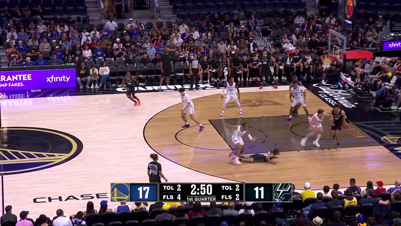 Lajae Jones full highlights vs San Antonio Spurs 98-69 W in the California Classic Summer League6 Points on 26 FG 03 from 3 12 FT 4 Rebounds 1 Off Reb 3 Assists 1 TOV 1 Block no fouls and a - of 13 in 1618 minutes played off the bench