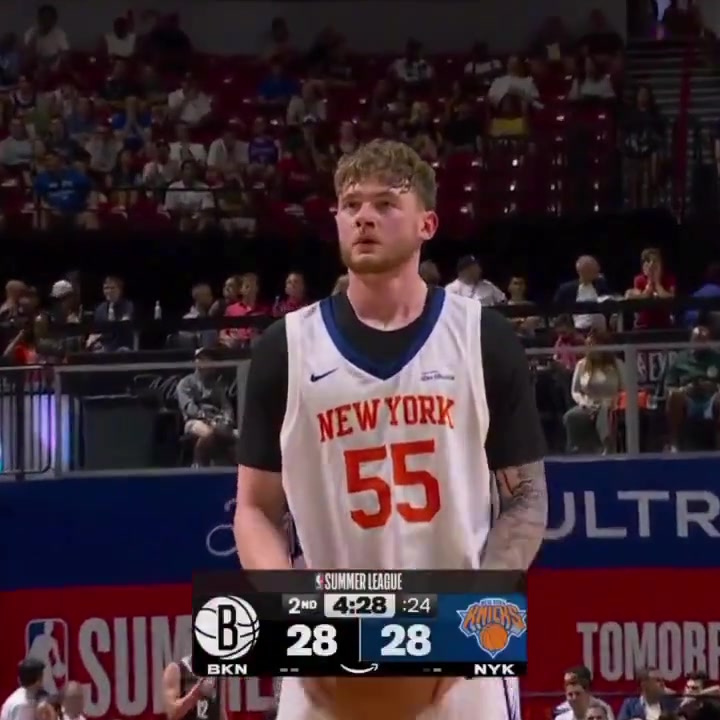 Knicks rookie Tyler Nickel drops 18 points 611 3PM in his Summer League debut