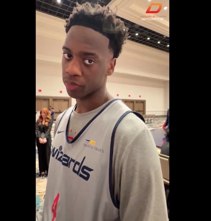 AJ Dybantsa on what pleased him in his first summer league game