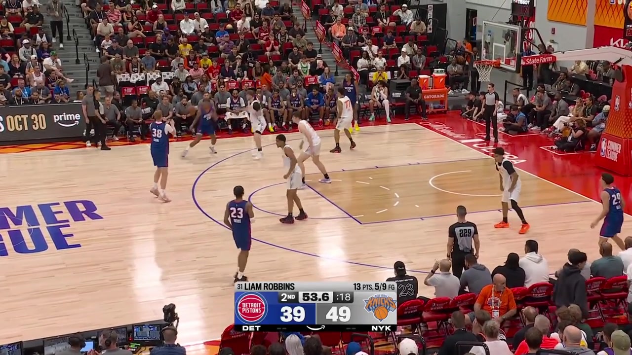 Isaac Jones with the bully ball and the dunk