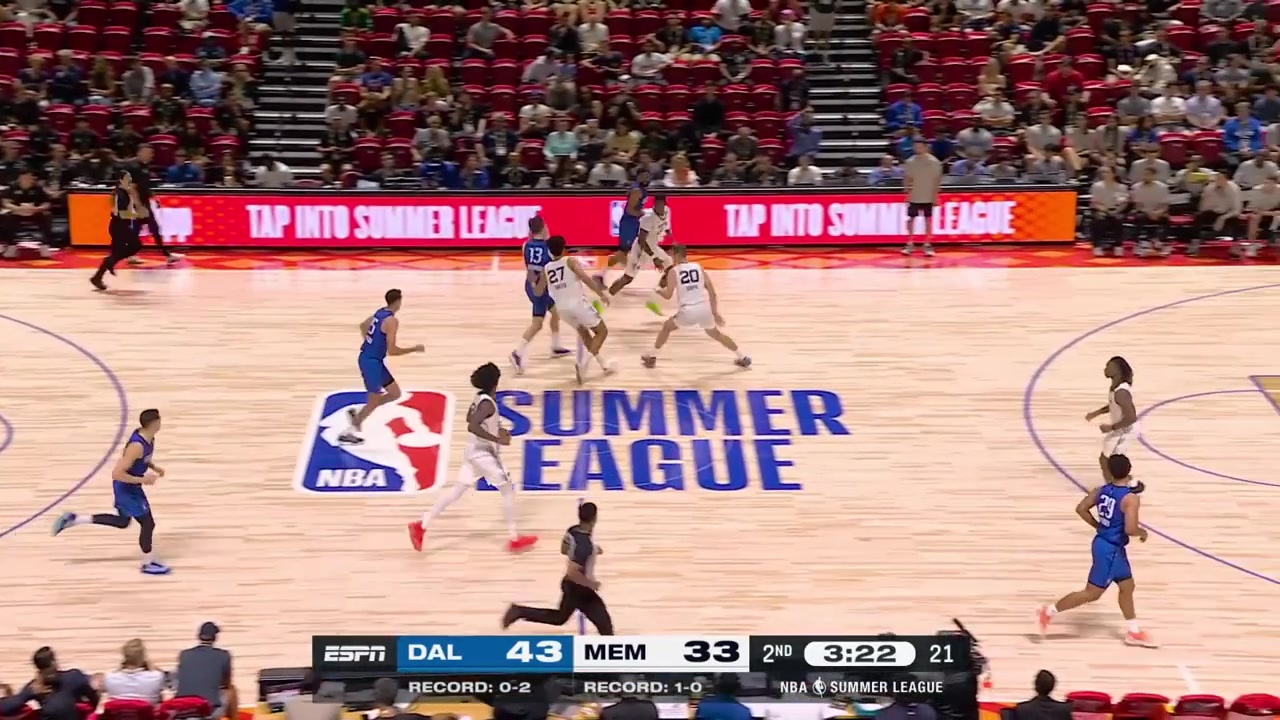 Guillermo Diaz-Graham scores the And-1 through contact