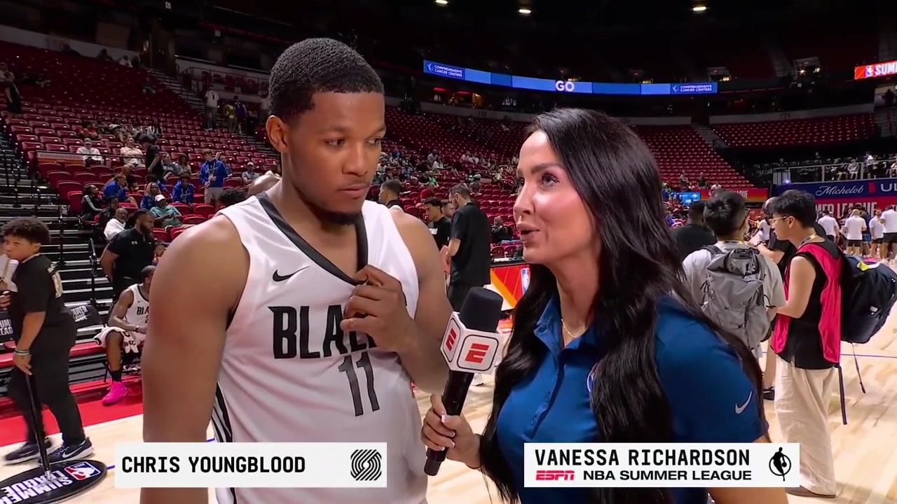 Chris Youngblood on Yang Hansen Hansen is a talented smart young man and his English is way better So yeah I'm proud of him man