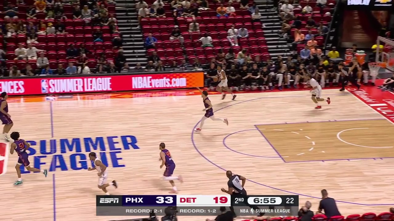 According to Iman Shumpert Jaden Henley with the Buffalo Chicken Wrap as he scores the driving layup with replays
